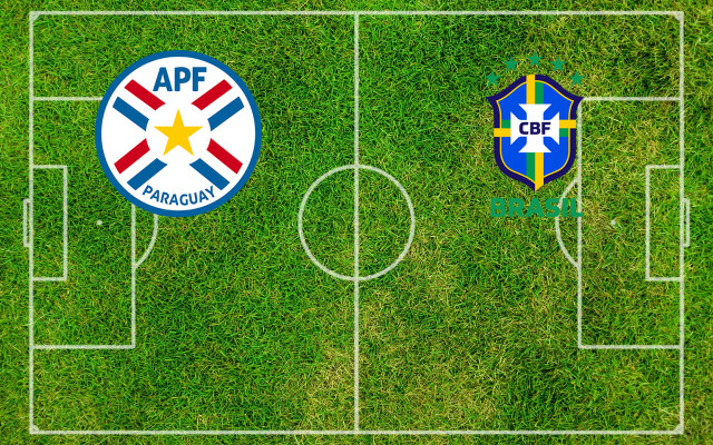 Alineaciones Paraguay-Brasil