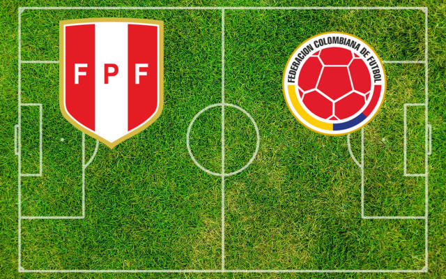 Alineaciones Perú-Colombia