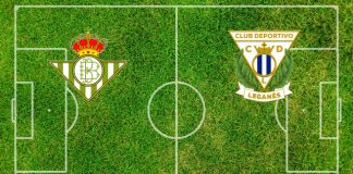 Alineaciones Real Betis-Leganés