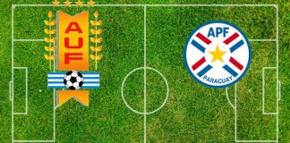 Alineaciones Uruguay-Paraguay