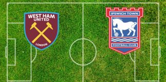 Alineaciones West Ham-Ipswich