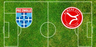 Alineaciones Zwolle-Almere City