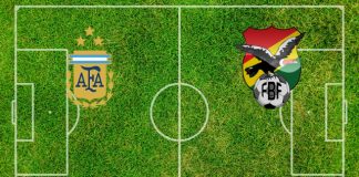 Alineaciones Argentina-Bolivia