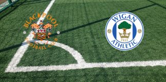 Alineaciones Blackpool-Wigan