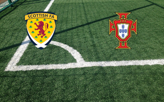 Alineaciones Escocia-Portugal