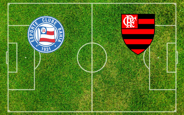 Alineaciones Esporte Clube Bahia-Flamengo