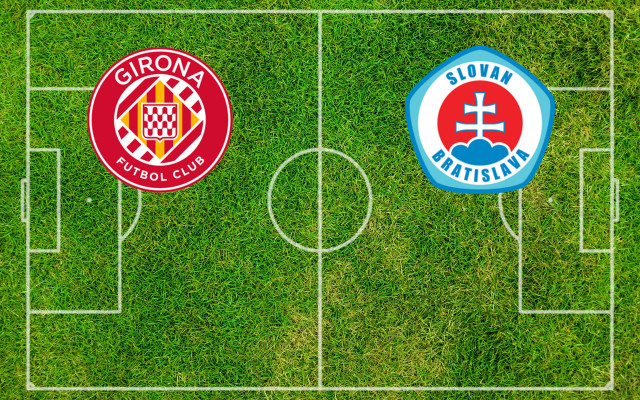 Alineaciones Girona-Slovan Bratislava
