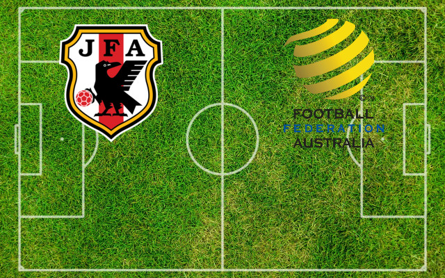 Alineaciones Japón-Australia