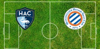 Alineaciones Le Havre-Montpellier