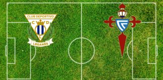 Alineaciones Leganés-Celta Vigo