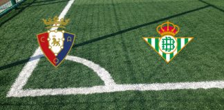 Alineaciones Osasuna-Real Betis