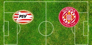 Alineaciones PSV-Girona