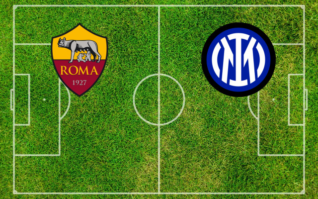 Alineaciones Roma-Inter Milán