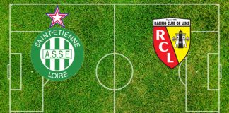Alineaciones St. Etienne-Lens