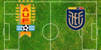 Alineaciones Uruguay-Ecuador