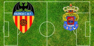 Alineaciones Valencia-Las Palmas
