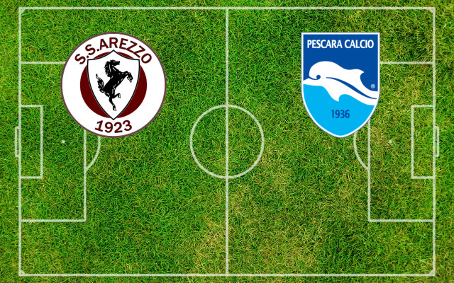 Arezzo-Pescara_mx Alineaciones Arezzo-Pescara