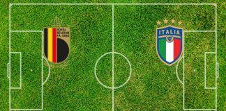Alineaciones Bélgica-Italia