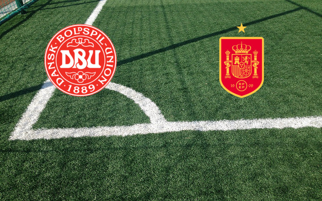 Alineaciones Dinamarca-España