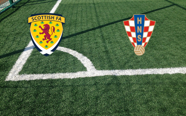Alineaciones Escocia-Croacia