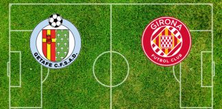 Alineaciones Getafe-Girona