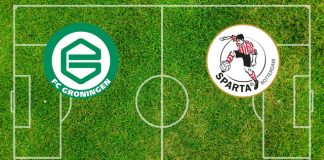 Alineaciones Groningen-Sparta Rotterdam