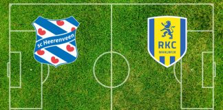 Alineaciones Heerenveen-RKC Waalwijk