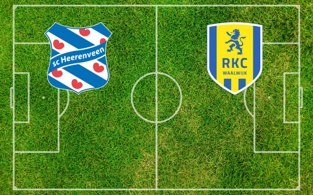 Heerenveen-RKC Waalwijk_mx Alineaciones Heerenveen-RKC Waalwijk