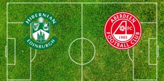 Alineaciones Hibernian-Aberdeen