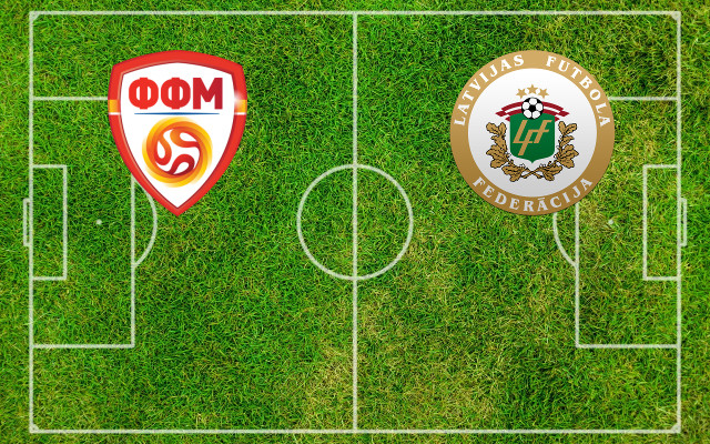 Alineaciones Macedonia del Norte-Letonia