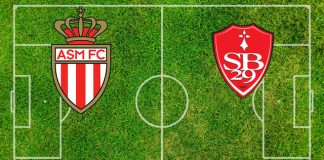 Alineaciones Mónaco-Stade Brestois