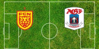 Alineaciones Nordsjælland-AGF Aarhus