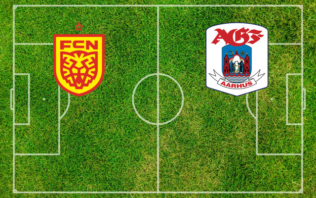 Nordsjælland-AGF Aarhus_mx Alineaciones Nordsjælland-AGF Aarhus