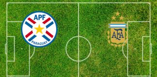 Alineaciones Paraguay-Argentina