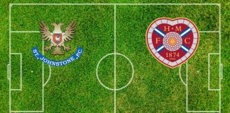Alineaciones St. Johnstone-Hearts