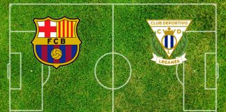 Alineaciones Barcelona-Leganés