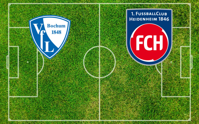 Alineaciones Bochum-1. FC Heidenheim