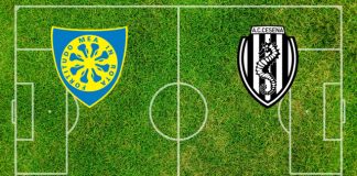 Alineaciones Carrarese-Cesena