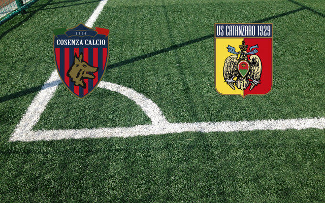 Alineaciones Cosenza-Catanzaro