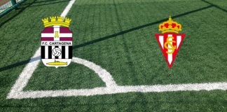 Alineaciones FC Cartagena-Sporting de Gijón
