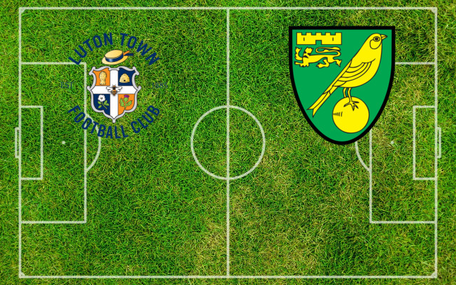 Alineaciones Luton-Norwich