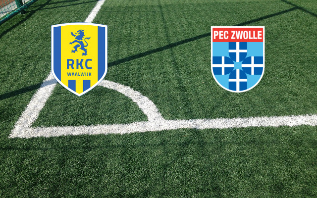 Alineaciones RKC Waalwijk-Zwolle