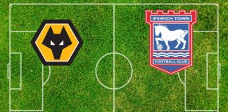 Alineaciones Wolverhampton-Ipswich